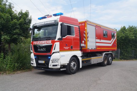 WLF 230V - Erbach im Odenwald, Ort/Kunde: Gemeindeverwaltung Erbach im Odenwald, Fahrzeug: MAN TGX, Typ: WLF - HENSEL Fahrzeugbau - Auslieferung Kundenfahrzeug