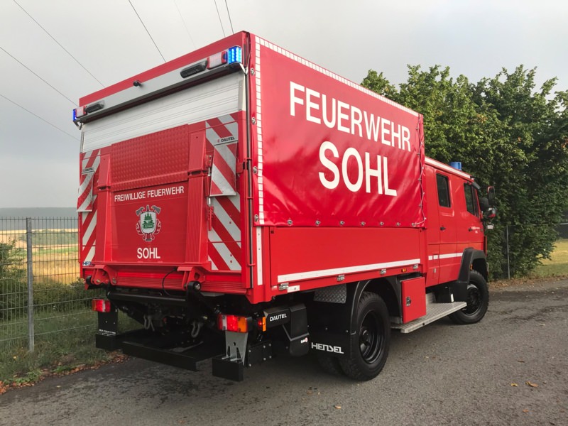 HENSEL Fahrzeugbau Auslieferungsfoto