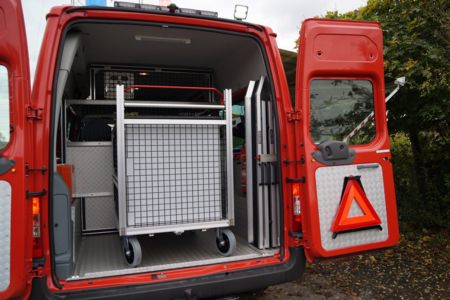 Nachrüstungen MTW - Schifflange, Detailansicht