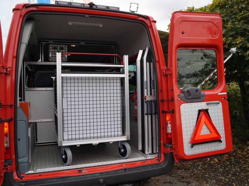 HENSEL Fahrzeugbau - Nachrüstungen MTW - Schifflange, Kunde: Schifflange