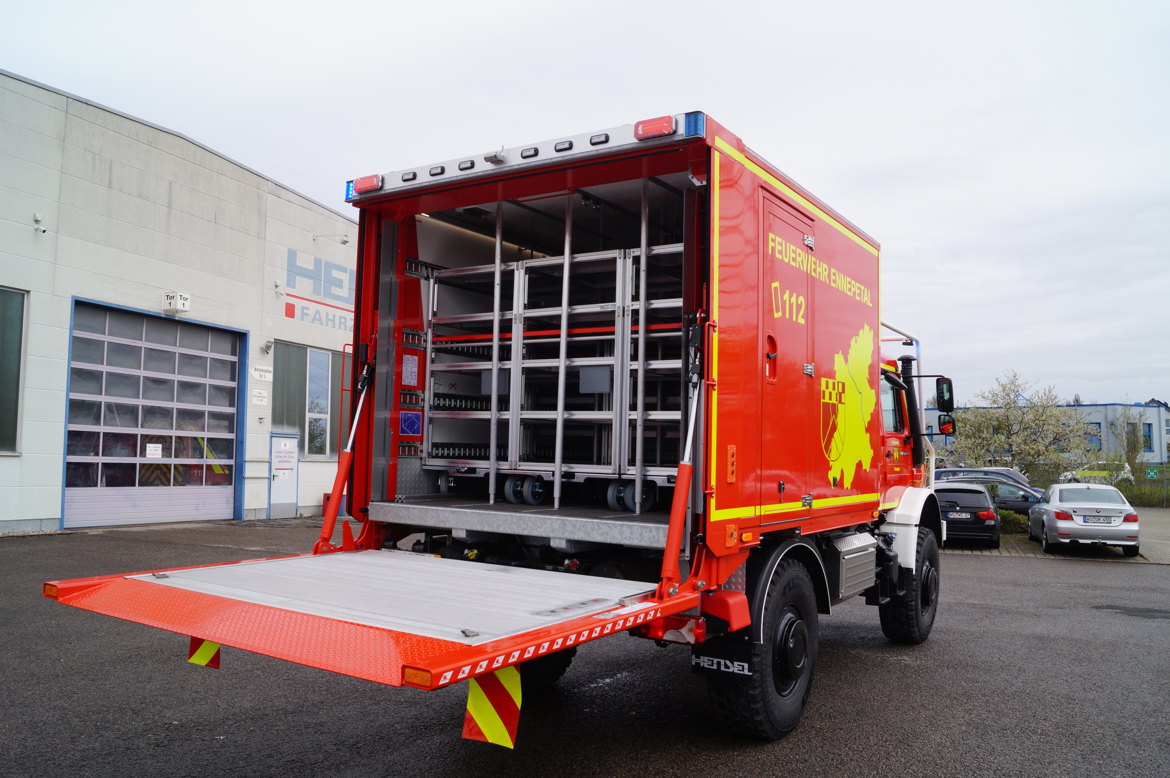 HENSEL Fahrzeugbau - GW-L Unimog - Ennepetal, Kunde: Stadt Ennepetal