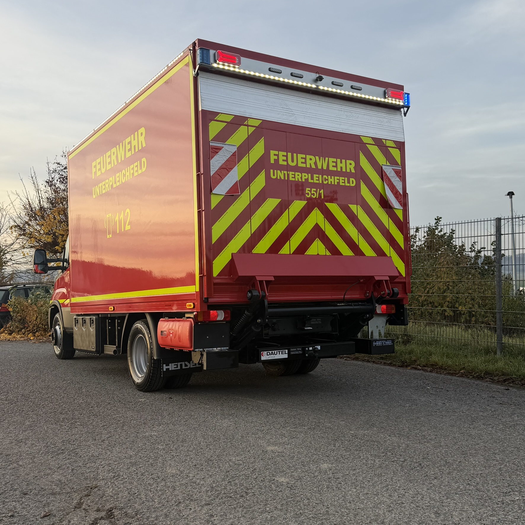 HENSEL Fahrzeugbau Auslieferungsfoto