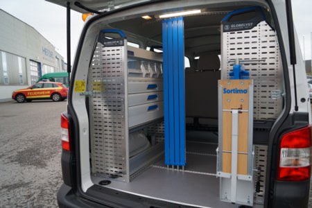 Sortimo Ausbau - Mainfranken Netze, Würzburg, Detailansicht