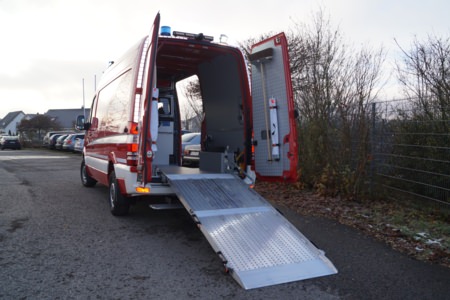 GW-L auf Kastenwagen - Haltern, Detailansicht
