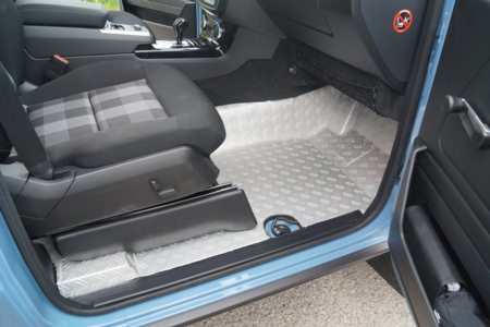 HENSEL Fahrzeugbau - Alu-Boden für MB G-Modell, Kunde: Automotive Solutions
