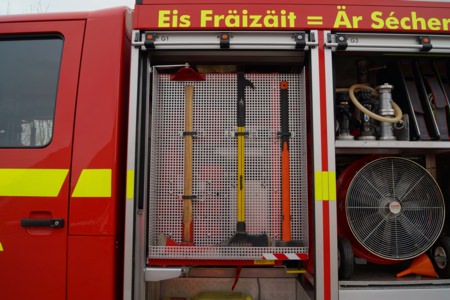 Nachrüstung Lichtmast / Umbau - Niederanven, Detailansicht