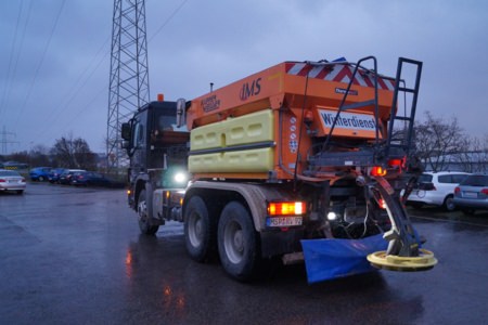 Nachrüstung Arbeitsscheinwerfer - Väth Recycling von HENSEL Fahrzeugbau