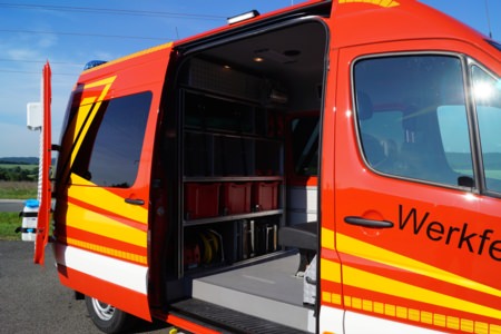 KLAF - Fa. Bosch, Ansbach, Detailansicht