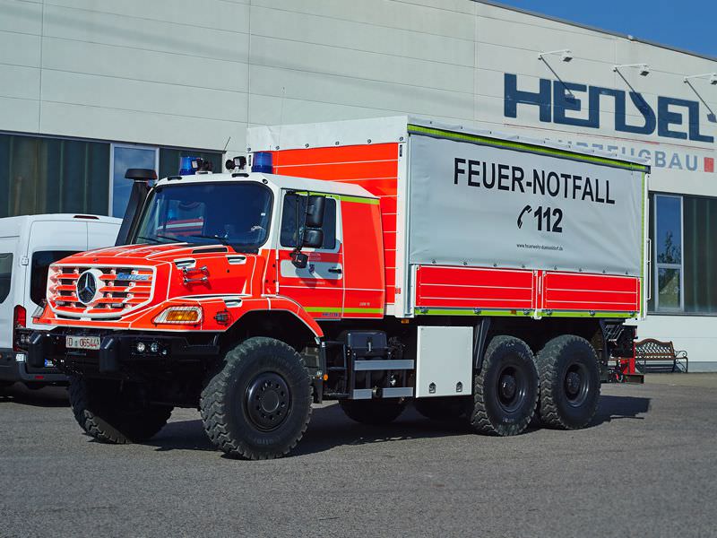 MB Zetros GW-L, HENSEL Fahrzeugbau