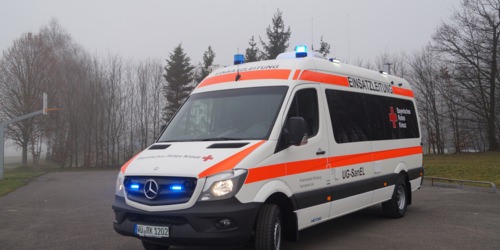 ELW UG-SanEL - BRK Würzburg, Ort/Kunde: Bayerisches Rotes Kreuz, Fahrzeug: MB Sprinter 416 cdi, Typ: ELW-UG-OEEL - HENSEL Fahrzeugbau - Auslieferung Kundenfahrzeug