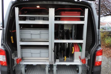 HENSEL Fahrzeugbau - Vorführfahrzeug für Rettungsgeräte, Kunde: Vetter GmbH