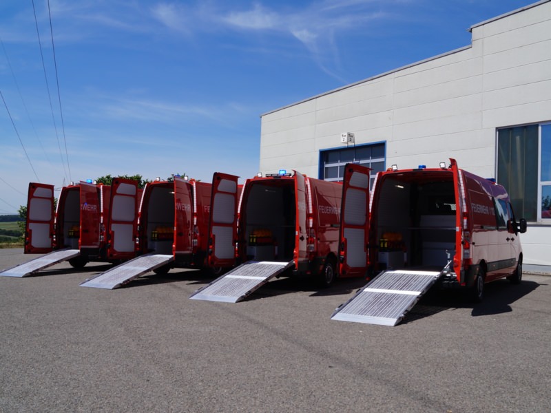 HENSEL Fahrzeugbau - 4x MZF1 - Prüm, Kunde: Prüm