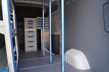 HENSEL Fahrzeugbau - Sortimo-Ausbau - Fa. Rauch, Freudenberg, Kunde: Rauch Möbelwerke GmbH