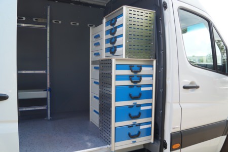 HENSEL Fahrzeugbau - Sortimo-Ausbau - Fa. Rauch, Freudenberg, Kunde: Rauch Möbelwerke GmbH