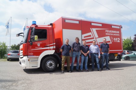 HENSEL Fahrzeugbau Auslieferungsfoto