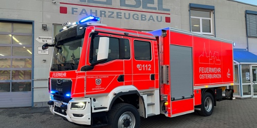 GW-L2 - Osterburken, Ort/Kunde: Stadtverwaltung  Osterburken, Fahrzeug: MAN TGM 13.320 4x4 BL CH, Typ: GW-L2 - HENSEL Fahrzeugbau - Auslieferung Kundenfahrzeug