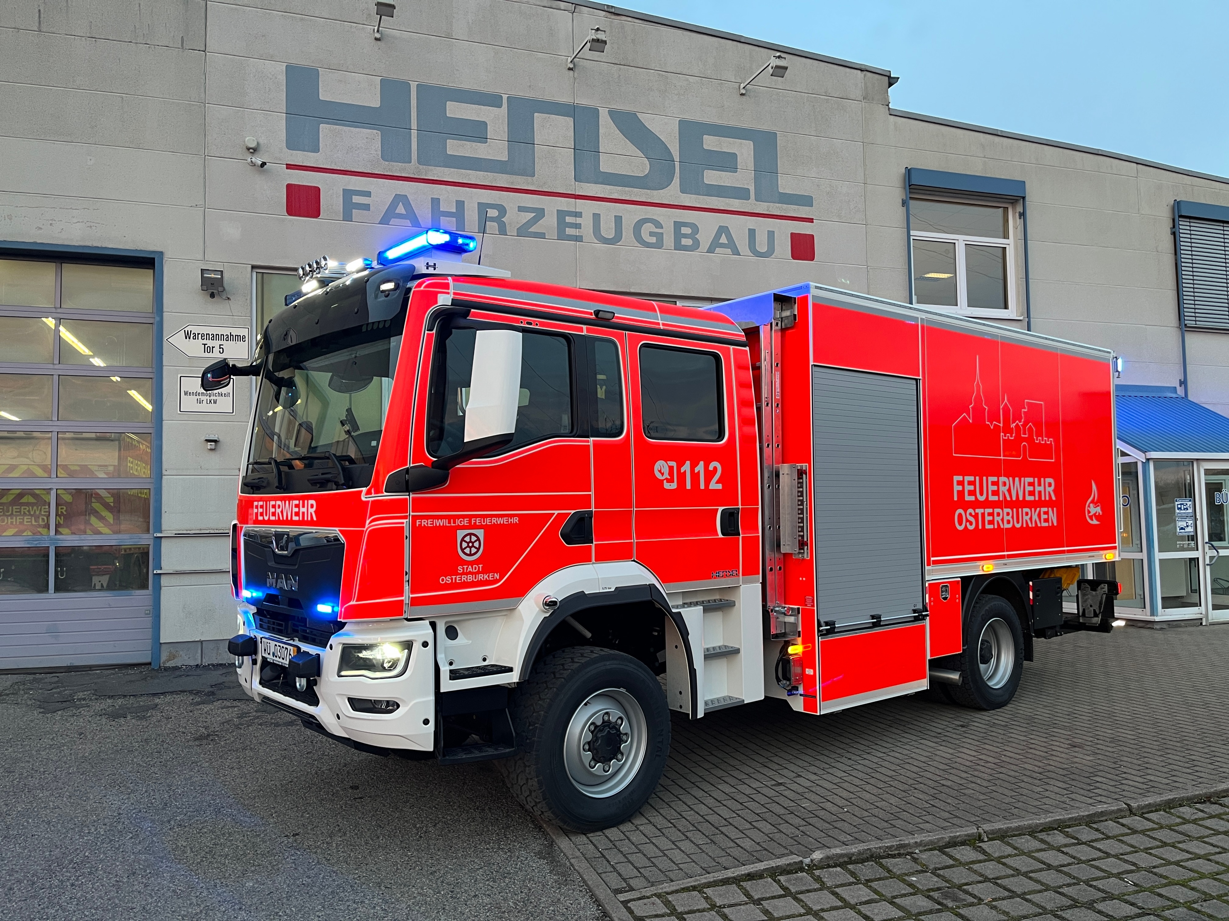 GW-L2 - Osterburken, Ort/Kunde: Stadtverwaltung  Osterburken, Fahrzeug: MAN TGM 13.320 4x4 BL CH, Typ: GW-L2 - HENSEL Fahrzeugbau - Auslieferung Kundenfahrzeug