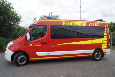 HENSEL Fahrzeugbau Auslieferungsfoto