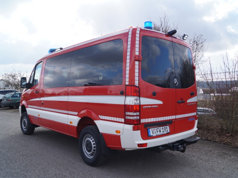 HENSEL Fahrzeugbau Auslieferungsfoto