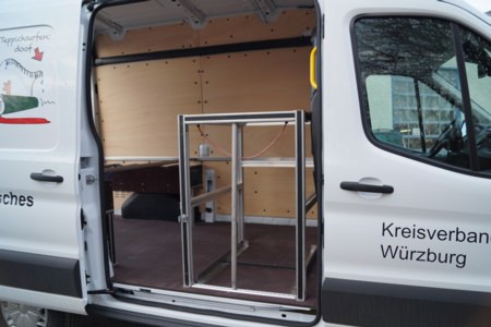 Umbau Essenswagen - BRK Würzburg, Detailansicht
