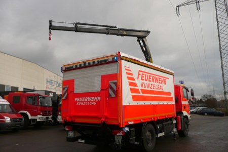 GW-T mit Kran - Künzelsau von HENSEL Fahrzeugbau