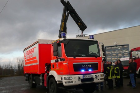 GW-T mit Kran - Künzelsau, Detailansicht