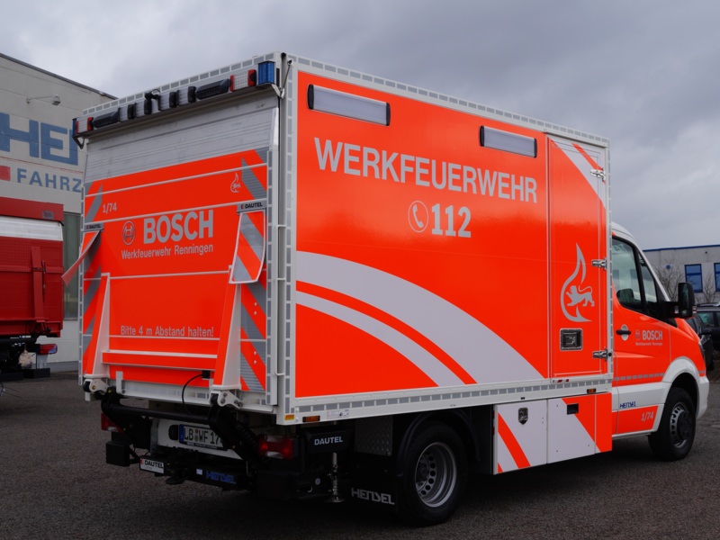 HENSEL Fahrzeugbau Auslieferungsfoto