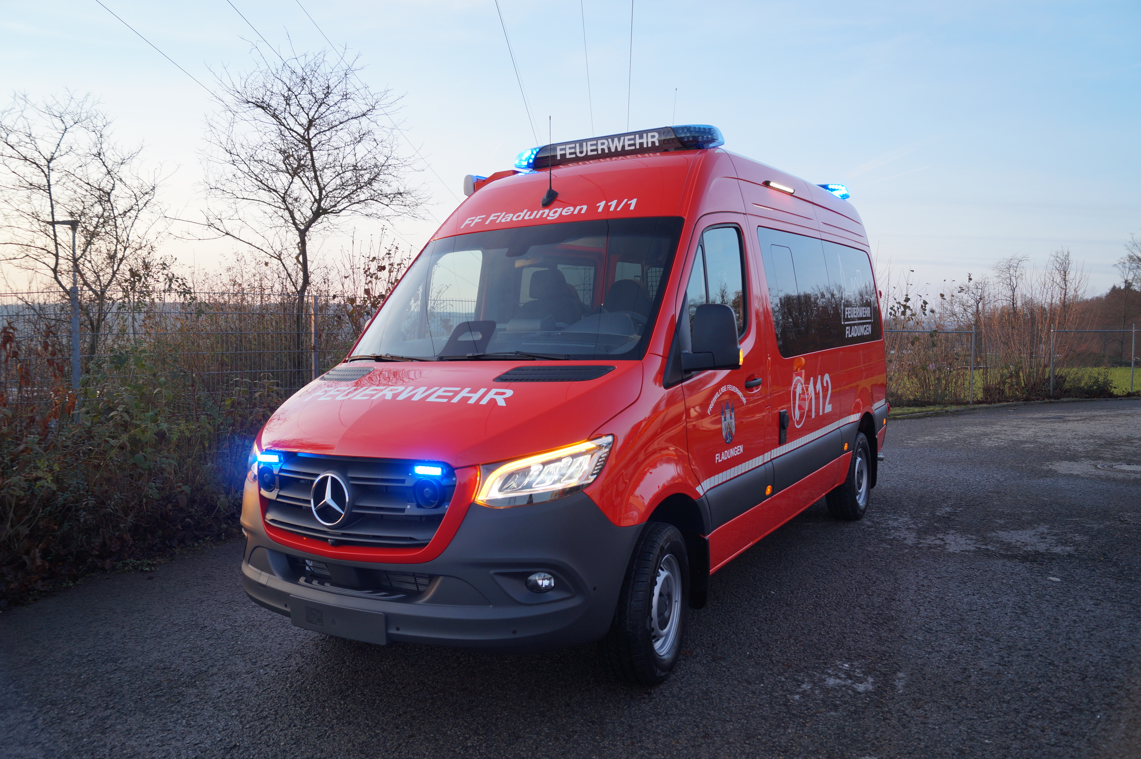 MZF - Fladungen, Ort/Kunde: Stadt Fladungen, Fahrzeug: MB Sprinter 417 KaWa (3665) HD, Typ: MZF-MTW-MTF - HENSEL Fahrzeugbau - Auslieferung Kundenfahrzeug