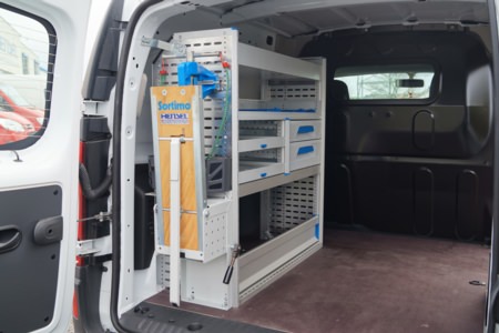 Sortimo Ausbau - Fa. Weckbacher von HENSEL Fahrzeugbau