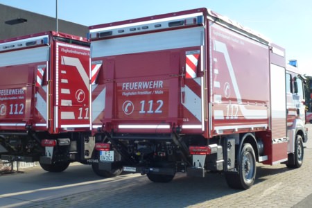 2x GW-L2 - Fraport von HENSEL Fahrzeugbau