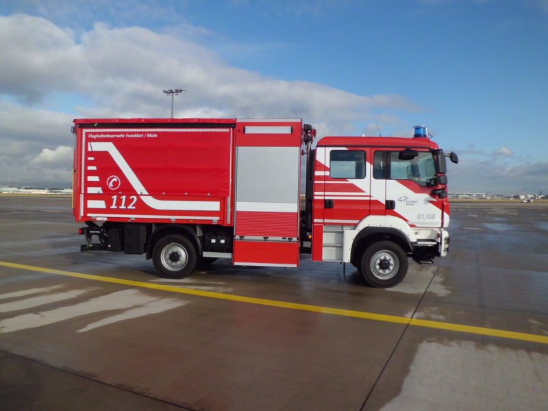 HENSEL Fahrzeugbau - 2x GW-L2 - Fraport, Kunde: Fraport AG