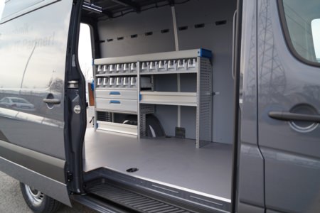 Sortimo Ausbau - MR Datentechnik, Würzburg, Detailansicht