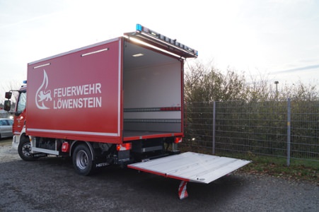 HENSEL Fahrzeugbau - Umbau zum GW-T - Freiwillige Feuerwehr Löwenstein, Kunde: Freiwillige Feuerwehr Löwenstein