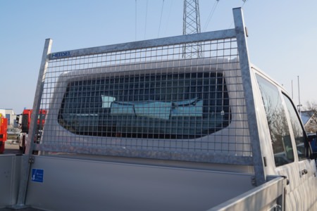 HENSEL Fahrzeugbau - Gitterstirnwand - Rügemer GmbH, Kunde: Rügemer GmbH