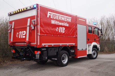 HENSEL Fahrzeugbau Auslieferungsfoto