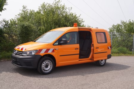 HENSEL Fahrzeugbau - Ausbau VW Caddy - Spindler, Kunde: Spindler GmbH & Co KG