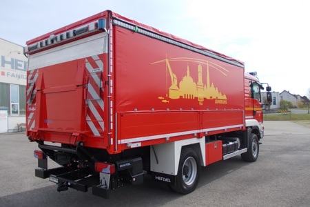 Vers.-LKW - Lüneburg, Detailansicht