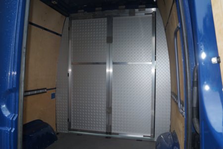 Einbau Trennwand MB Sprinter, Detailansicht