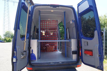 Ladungssicherung -  JVA Würzburg von HENSEL Fahrzeugbau