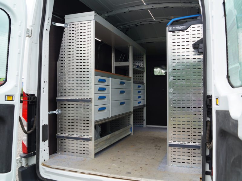 HENSEL Fahrzeugbau - Sortimo Ausbau - Mainfranken Netze, Würzburg, Kunde: Mainfranken Netze GmbH