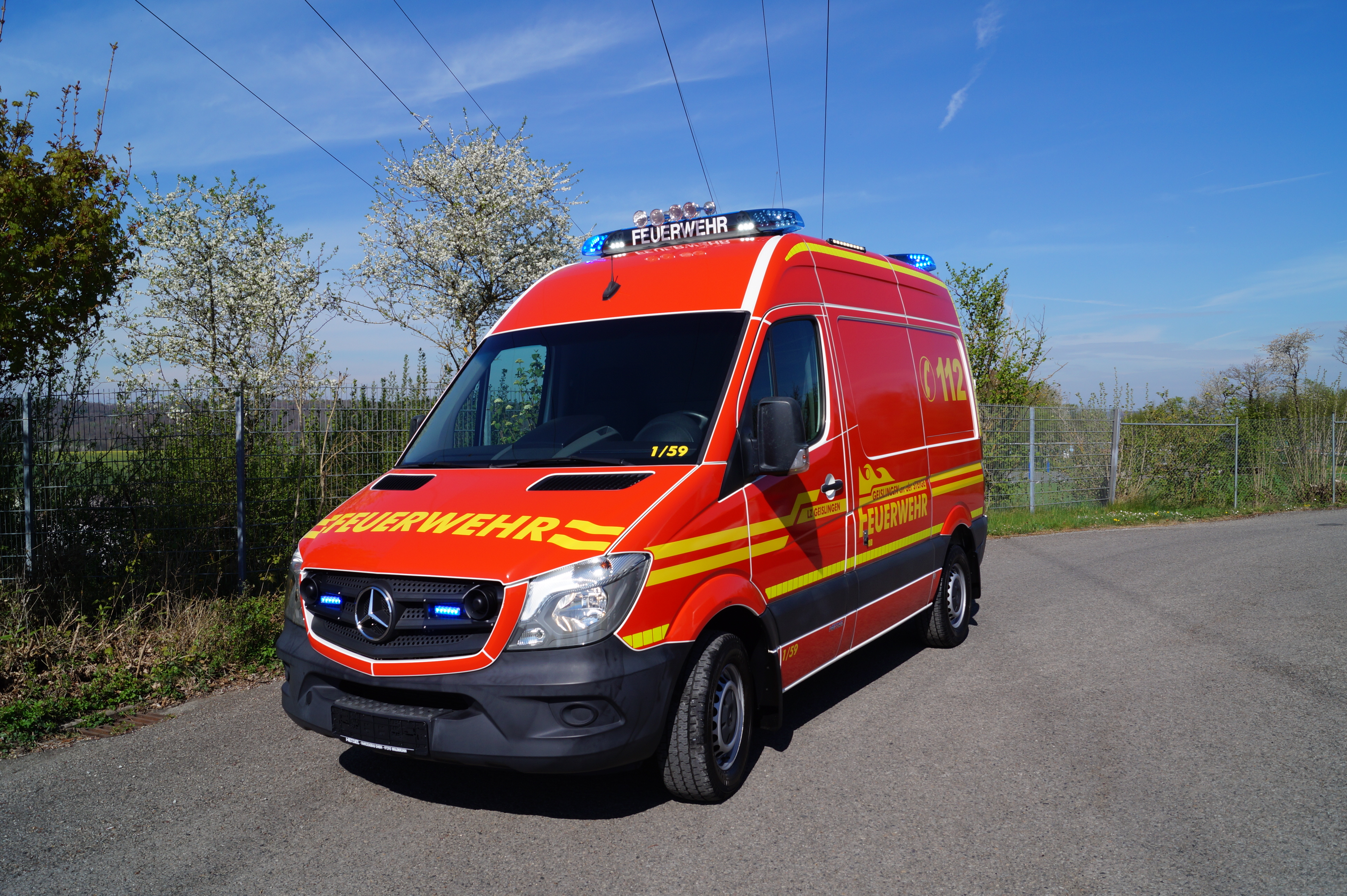 GW-ÖL - Geislingen, Ort/Kunde: Stadt Geislingen an der Steige, Fahrzeug: MB Sprinter 906 (3250) HD, Typ: GW-Sonder - HENSEL Fahrzeugbau - Auslieferung Kundenfahrzeug