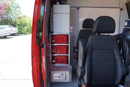 2x ELW UG-ÖEL - BF Würzburg, Detailansicht