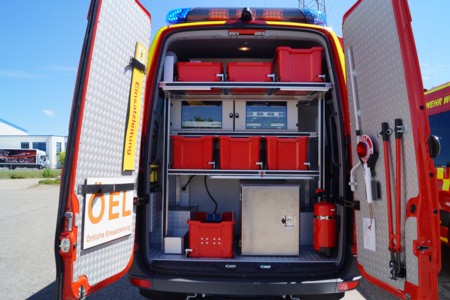 2x ELW UG-ÖEL - BF Würzburg, Detailansicht