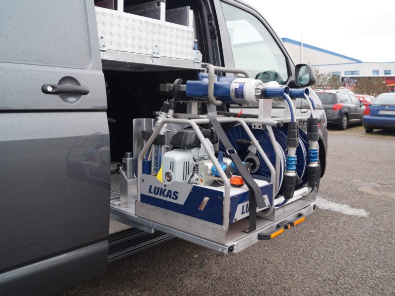 HENSEL Fahrzeugbau - 2x Ausbau Vorführfahrzeuge - Lukas Hydraulik, Kunde: LUKAS Hydraulik GmbH