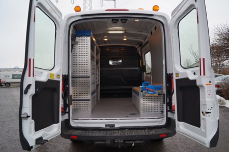 Sortimo-Ausbau - Mainfranken Netze, Würzburg, Detailansicht