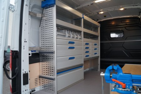 Sortimo-Ausbau - Mainfranken Netze, Würzburg, Detailansicht