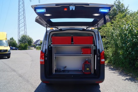 Einsatzfahrzeug - Ordnungsamt Obertshausen, Detailansicht