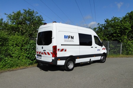 HENSEL Fahrzeugbau Auslieferungsfoto