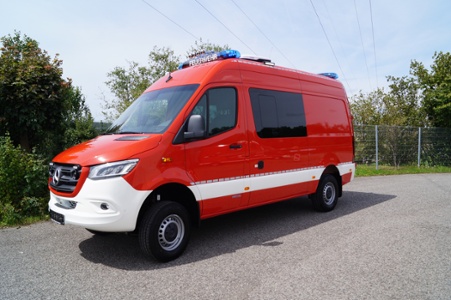 ELW1 - Königsbrunn, Ort/Kunde: Stadt Königsbrunn, Fahrzeug: MB Sprinter 419 CDI   (3665) 4x4 HD, Typ: ELW1 - HENSEL Fahrzeugbau - Auslieferung Kundenfahrzeug