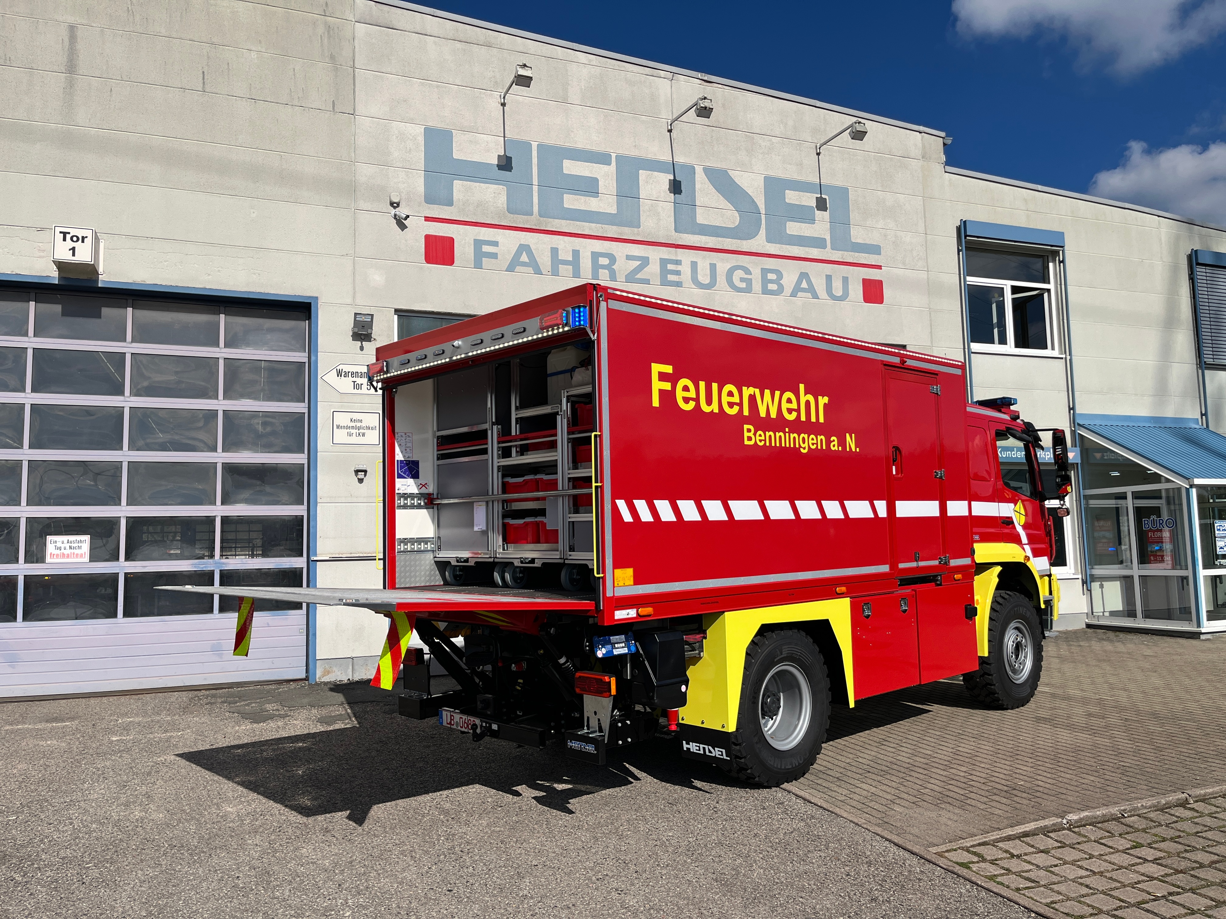 HENSEL Fahrzeugbau - GW-T - Benningen am Neckar, Kunde: Gemeinde Benningen am Neckar